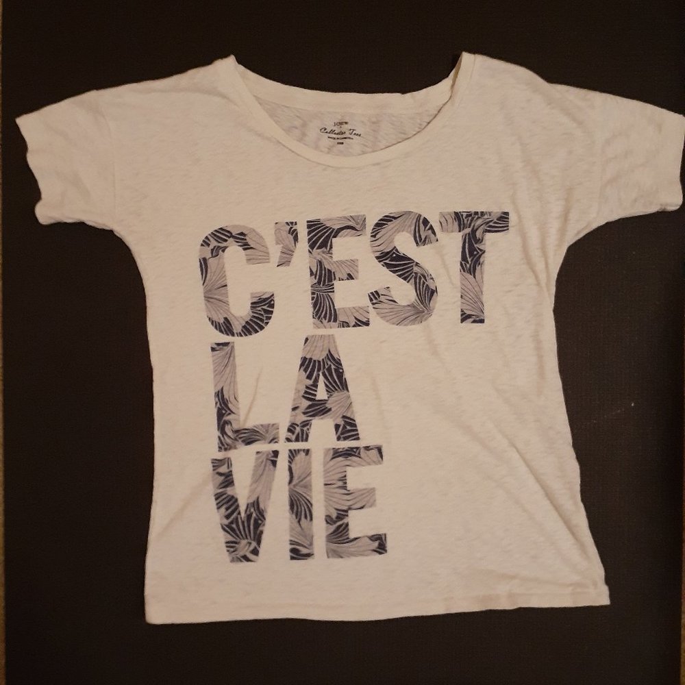 j.crew collector tees size xxs